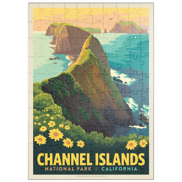 Darstellung des Puzzle Motivs puzzleplate Channel Islands National Park: Inspiration Point 100 Puzzle