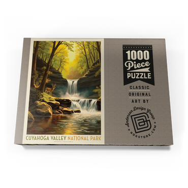 Darstellung des Puzzle Motivs Cuyahoga Valley National Park: Evening Hush 1000 Puzzle Schachtel Ansicht3