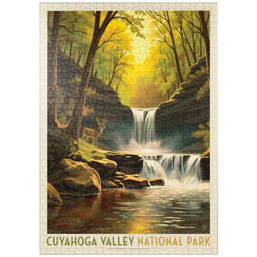 Darstellung des Puzzle Motivs puzzleplate Cuyahoga Valley National Park: Evening Hush 1000 Puzzle