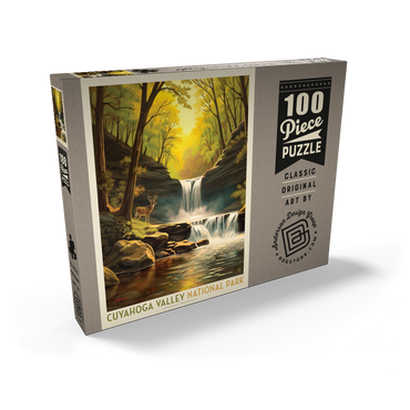 Darstellung des Puzzle Motivs Cuyahoga Valley National Park: Evening Hush 100 Puzzle Schachtel Ansicht2