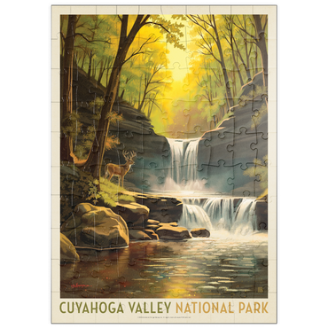 Darstellung des Puzzle Motivs puzzleplate Cuyahoga Valley National Park: Evening Hush 100 Puzzle