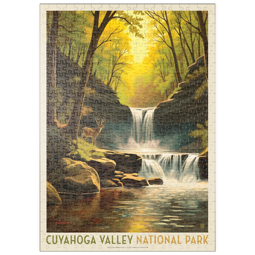 Darstellung des Puzzle Motivs puzzleplate Cuyahoga Valley National Park: Evening Hush 500 Puzzle
