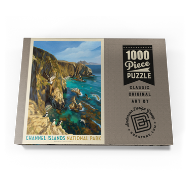 Darstellung des Puzzle Motivs Channel Islands National Park: Birds Of A Feather 1000 Puzzle Schachtel Ansicht3