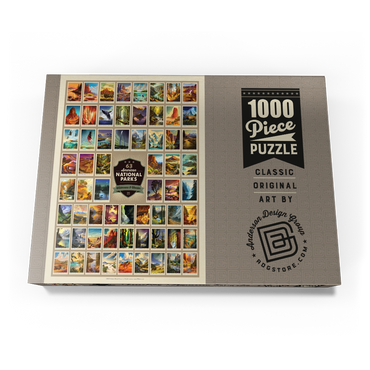 Darstellung des Puzzle Motivs 63 Image National Park Print: by Arden von Haeger 1000 Puzzle Schachtel Ansicht3