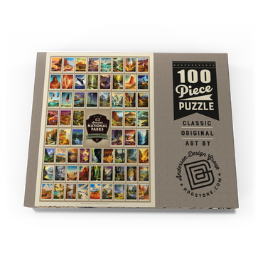 Darstellung des Puzzle Motivs 63 Image National Park Print: by Arden von Haeger 100 Puzzle Schachtel Ansicht3