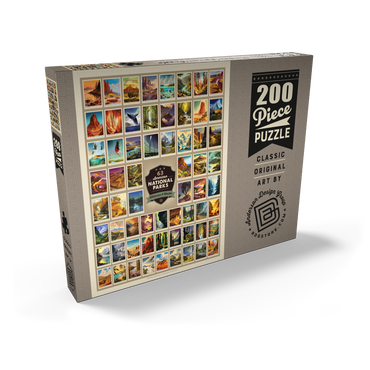 Darstellung des Puzzle Motivs 63 Image National Park Print: by Arden von Haeger 200 Puzzle Schachtel Ansicht2