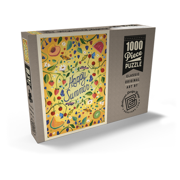Darstellung des Puzzle Motivs Happy Summer Fruit and Floral Garden 1000 Puzzle Schachtel Ansicht2