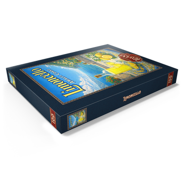 Darstellung des Puzzle Motivs Limoncello - Lemon Terrace, Amalfi Coast 100 Puzzle Schachtel Ansicht1