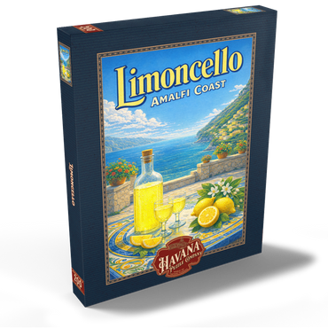 Darstellung des Puzzle Motivs Limoncello - Lemon Terrace, Amalfi Coast 200 Puzzle Schachtel Ansicht2