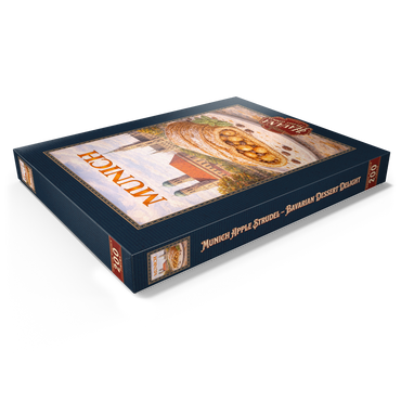Darstellung des Puzzle Motivs Munich Apple Strudel – Bavarian Dessert Delight 200 Puzzle Schachtel Ansicht1