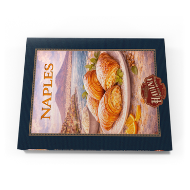 Darstellung des Puzzle Motivs Naples Sfogliatella – Traditional Italian Pastry 200 Puzzle Schachtel Ansicht3