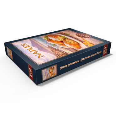 Darstellung des Puzzle Motivs Naples Sfogliatella – Traditional Italian Pastry 500 Puzzle Schachtel Ansicht1