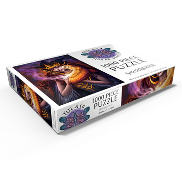 Darstellung des Puzzle Motivs Nocturnals Creation of Stars - Sarah Richter 1000 Puzzle Schachtel Ansicht1
