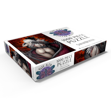 Darstellung des Puzzle Motivs Between Heaven and Hell Dark Love - Sarah Richter 1000 Puzzle Schachtel Ansicht1