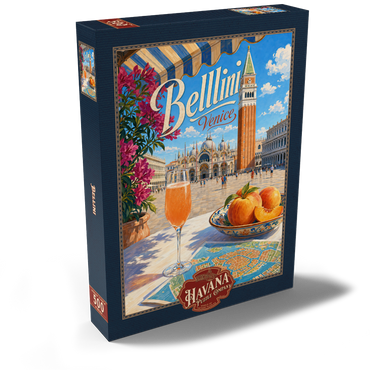 Darstellung des Puzzle Motivs Bellini - Venice St Marks Square 500 Puzzle Schachtel Ansicht2