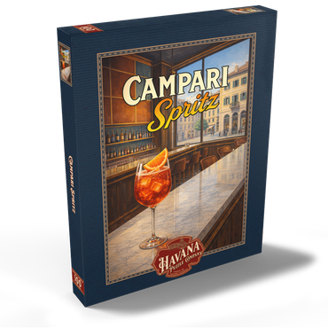 Darstellung des Puzzle Motivs Campari Spritz - Italian Aperitivo Bar 100 Puzzle Schachtel Ansicht2
