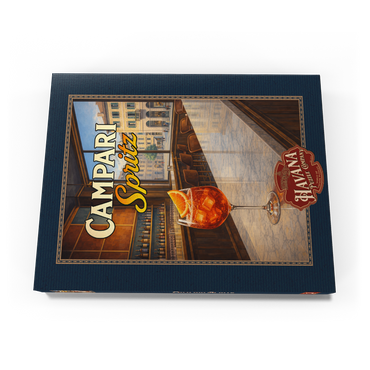 Darstellung des Puzzle Motivs Campari Spritz - Italian Aperitivo Bar 100 Puzzle Schachtel Ansicht3
