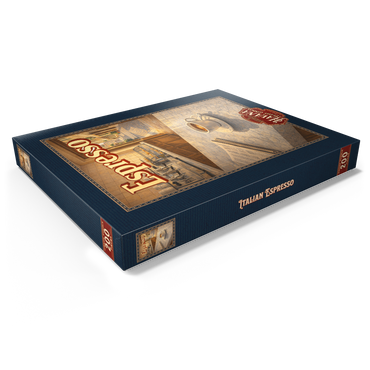 Darstellung des Puzzle Motivs Italian Espresso - Cafe Scene 200 Puzzle Schachtel Ansicht1