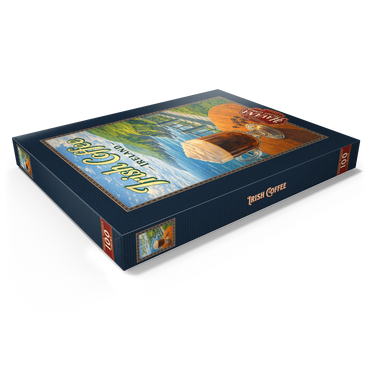 Darstellung des Puzzle Motivs Irish Coffee - Ireland's Coastal Cliffs 100 Puzzle Schachtel Ansicht1