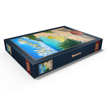 Darstellung des Puzzle Motivs Margarita - Beach Cocktail at Sunset 500 Puzzle Schachtel Ansicht1