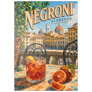 Darstellung des Puzzle Motivs puzzleplate Negroni - Florence Terrace View 200 Puzzle