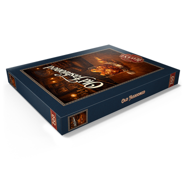 Darstellung des Puzzle Motivs Old Fashioned - Whiskey Bar Scene 200 Puzzle Schachtel Ansicht1