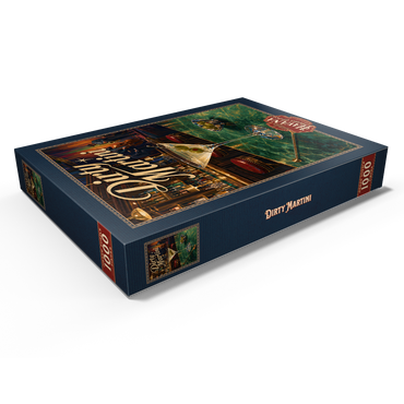 Darstellung des Puzzle Motivs Dirty Martini - Jazz Bar Nightlife Scene 1000 Puzzle Schachtel Ansicht1