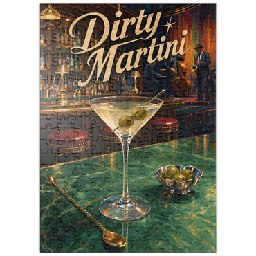 Darstellung des Puzzle Motivs puzzleplate Dirty Martini - Jazz Bar Nightlife Scene 200 Puzzle