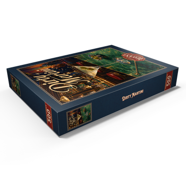 Darstellung des Puzzle Motivs Dirty Martini - Jazz Bar Nightlife Scene 500 Puzzle Schachtel Ansicht1