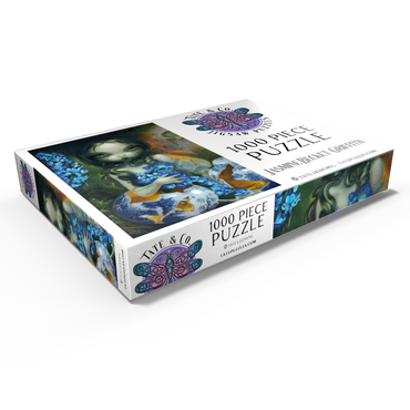 Darstellung des Puzzle Motivs Hyacinth Blue - Jasmine Becket-Griffith 1000 Puzzle Schachtel Ansicht1