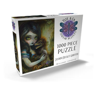 Darstellung des Puzzle Motivs My Deinonychus - Jasmine Becket-Griffith 1000 Puzzle Schachtel Ansicht2