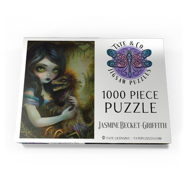 Darstellung des Puzzle Motivs My Deinonychus - Jasmine Becket-Griffith 1000 Puzzle Schachtel Ansicht3