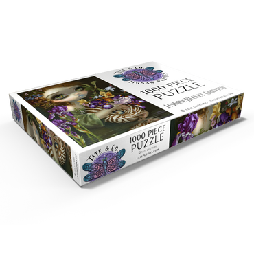 Darstellung des Puzzle Motivs Nautilus Bouquet - Jasmine Becket-Griffith 1000 Puzzle Schachtel Ansicht1