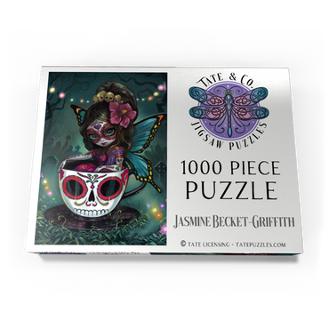 Darstellung des Puzzle Motivs Spirit Cafe: Cupe of Sugar - Jasmine Becket-Griffith 1000 Puzzle Schachtel Ansicht3