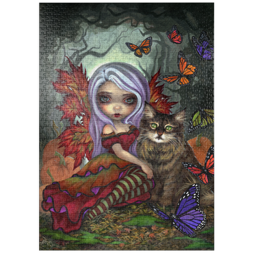 Darstellung des Puzzle Motivs puzzleplate The Eternal Bond - Jasmine Becket-Griffith 1000 Puzzle
