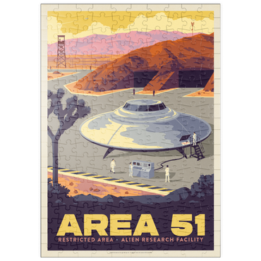 Darstellung des Puzzle Motivs puzzleplate Area 51 Alien Research Facility 200 Puzzle