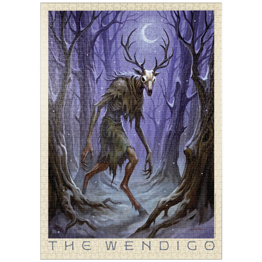 Darstellung des Puzzle Motivs puzzleplate Legends Of The National Parks: Wendigo Haunting 1000 Puzzle