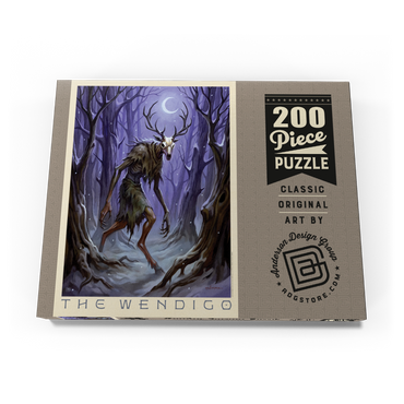 Darstellung des Puzzle Motivs Legends Of The National Parks: Wendigo Haunting 200 Puzzle Schachtel Ansicht3