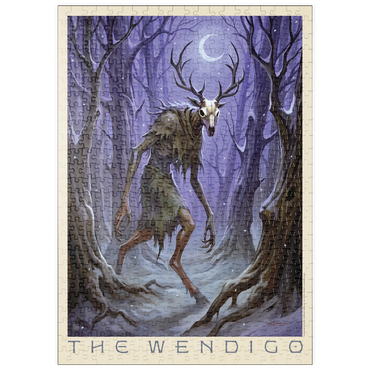 Darstellung des Puzzle Motivs puzzleplate Legends Of The National Parks: Wendigo Haunting 500 Puzzle