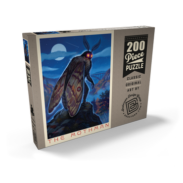 Darstellung des Puzzle Motivs Legends Of The National Parks: MothMan Visitation 200 Puzzle Schachtel Ansicht2