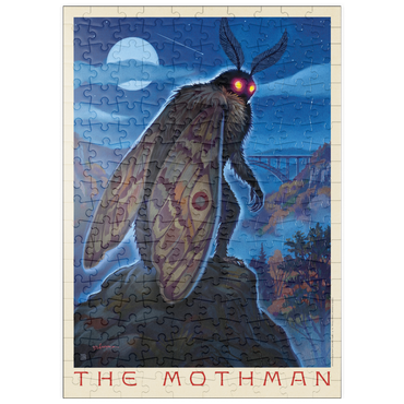 Darstellung des Puzzle Motivs puzzleplate Legends Of The National Parks: MothMan Visitation 200 Puzzle