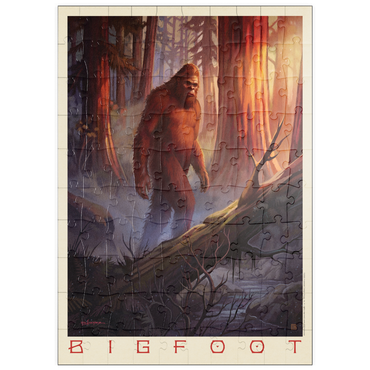 Darstellung des Puzzle Motivs puzzleplate Legends Of The National Parks: Bigfoot Sighting 100 Puzzle