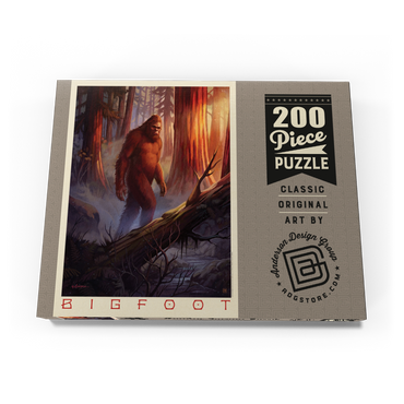 Darstellung des Puzzle Motivs Legends Of The National Parks: Bigfoot Sighting 200 Puzzle Schachtel Ansicht3