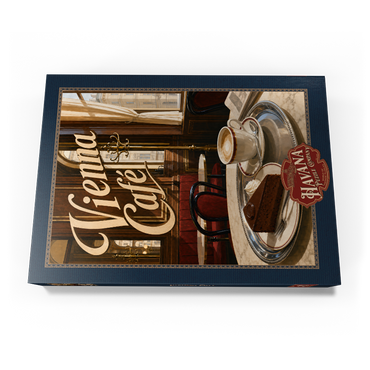 Darstellung des Puzzle Motivs Vienna Cafe Classic Coffeehouse Elegance 500 Puzzle Schachtel Ansicht3