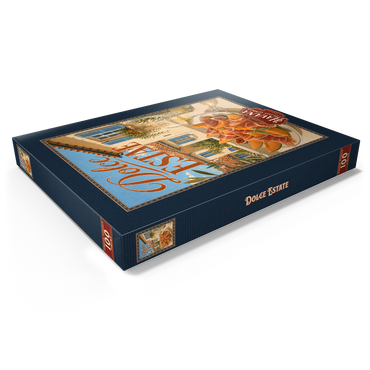 Darstellung des Puzzle Motivs Dolce Estate - Tuscan Villa Aperitivo 100 Puzzle Schachtel Ansicht1