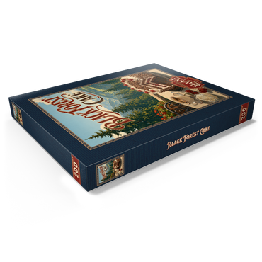 Darstellung des Puzzle Motivs Black Forest Cake - Alpine Mountain View 200 Puzzle Schachtel Ansicht1