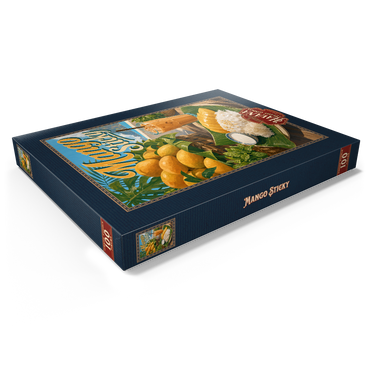 Darstellung des Puzzle Motivs Sticky Rice - Thai Sticky Rice Dessert with Mango 100 Puzzle Schachtel Ansicht1