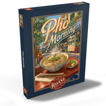 Darstellung des Puzzle Motivs Pho Morning Vietnamese Street Food Sign 200 Puzzle Schachtel Ansicht2
