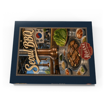 Darstellung des Puzzle Motivs Seoul Korean BBQ Restaurant Interior Ambiance 200 Puzzle Schachtel Ansicht3