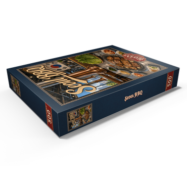 Darstellung des Puzzle Motivs Seoul Korean BBQ Restaurant Interior Ambiance 500 Puzzle Schachtel Ansicht1